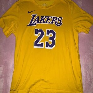 Men’s Nike Dri Fit Lakers T-Shirt LeBron James 23